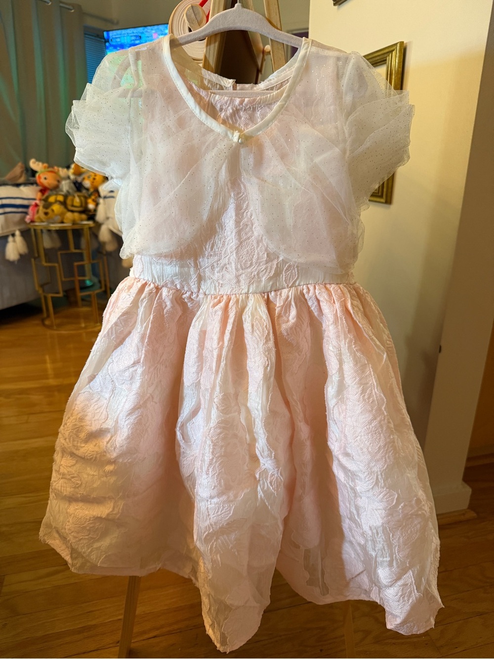 Ava & Yelly Pink 2 piece girls dress size 6X